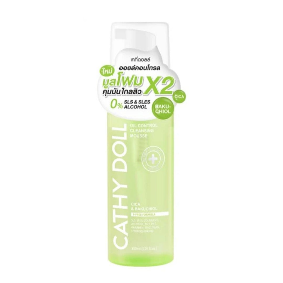 Cathy Doll Oil Control Cleansing Mousse 150ml