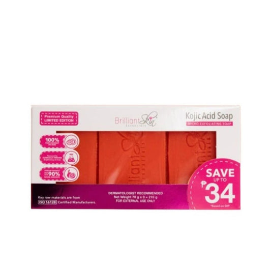 Kojic Acid Soap Micro-exfoliating 3pcs (210g)