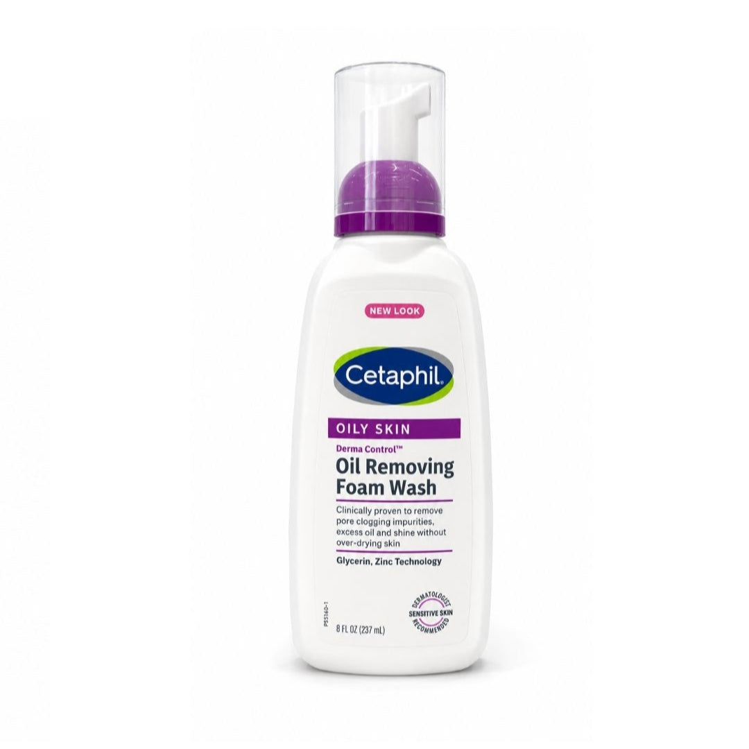 Cetaphil Oily Skin Derma Control Removing Foam Wash 237ml