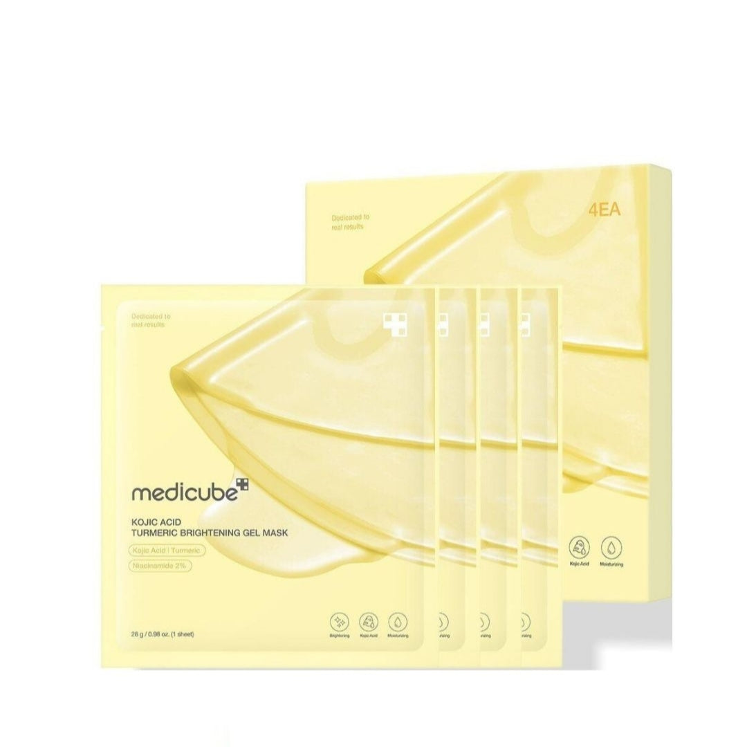 Medicube Kojic Acid Turmeric Brightening Gel Mask (sheet Mask)