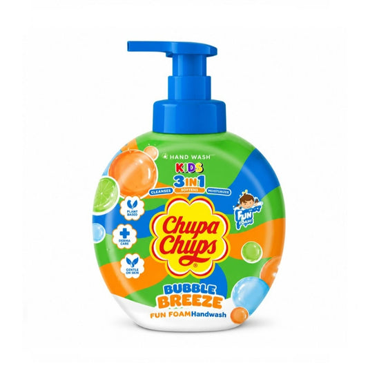 Chupa Chups Kids 3 In 1 Color Foming Wash Bubble Breeze 500ml