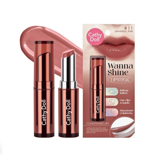 Cathy Doll Wanna Shine Lopstick (11) 3g