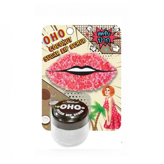 Oho Coconut Sugar Free Lip Scrub 25g1