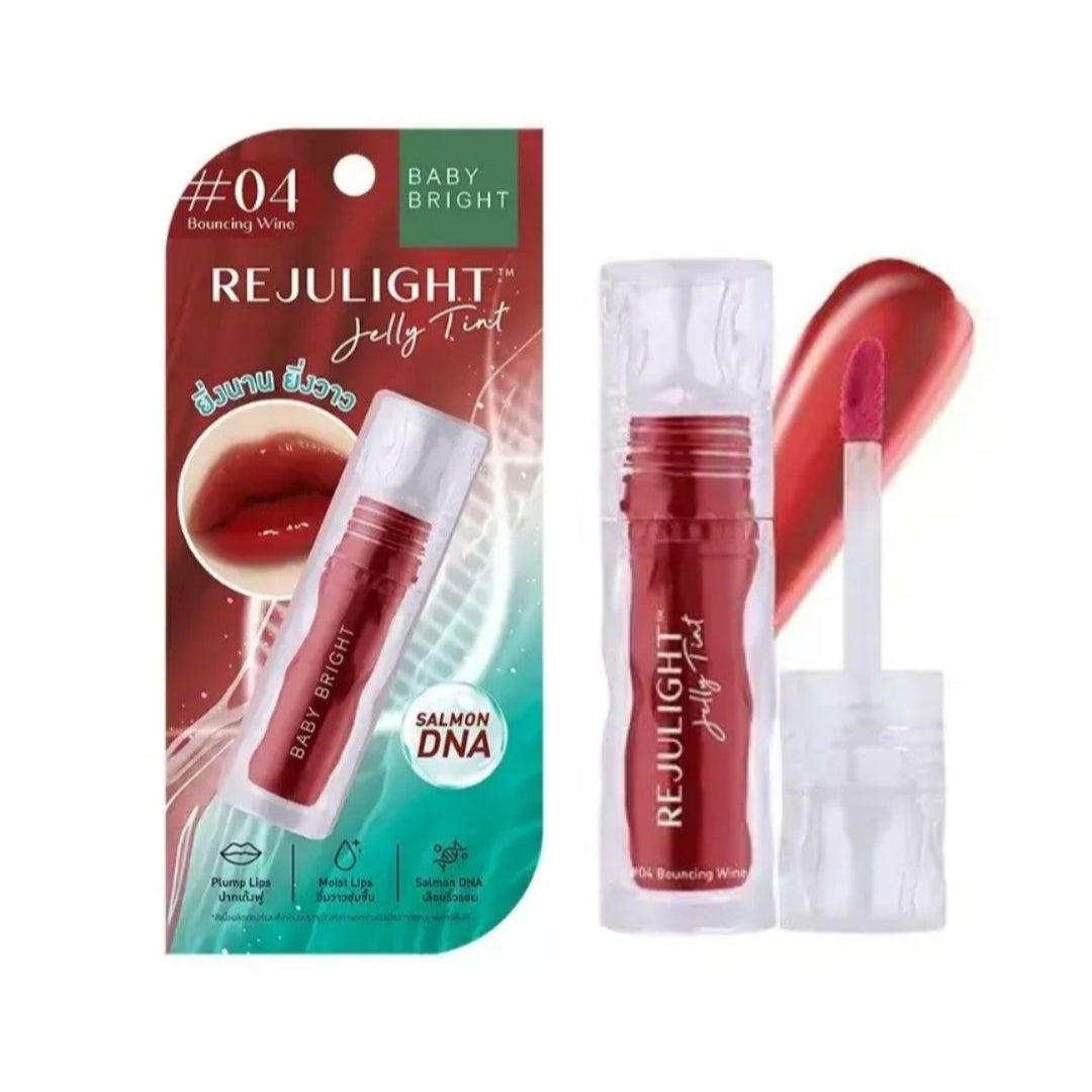Baby Bright Rejulight Lip Tint (04) Bouncing Wine 3g