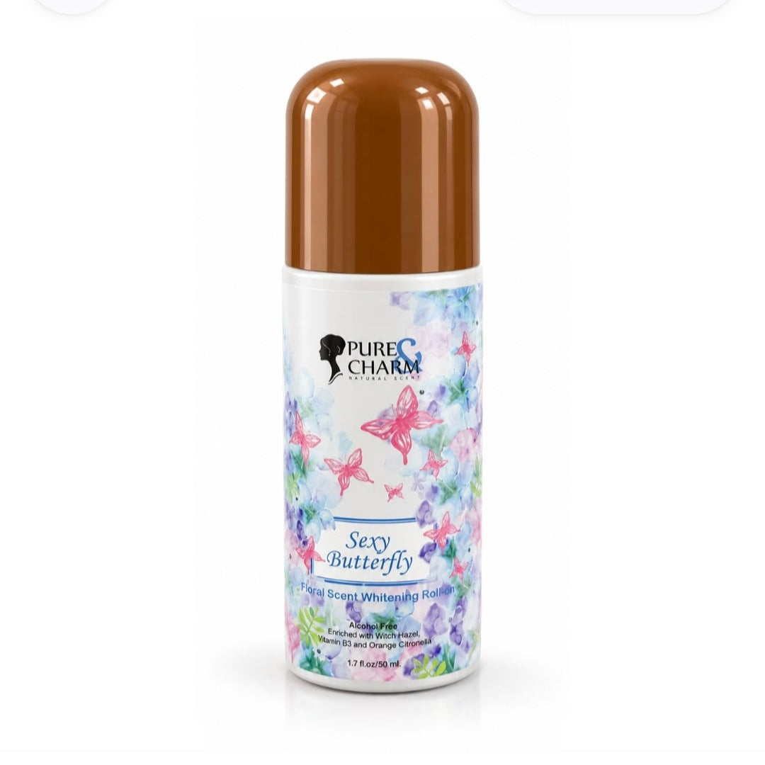 Pure Charm Floral Scent Whitening Roller (Sexy Butterfly) 50ml
