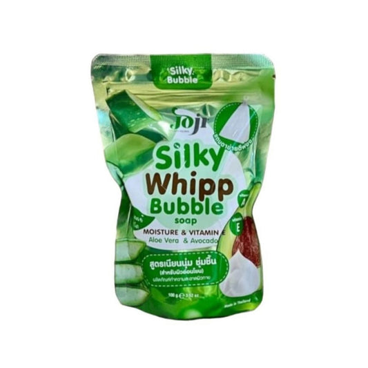 Joji Silky Whipp Bubble Soap Aloe Vera & Avocado 100g
