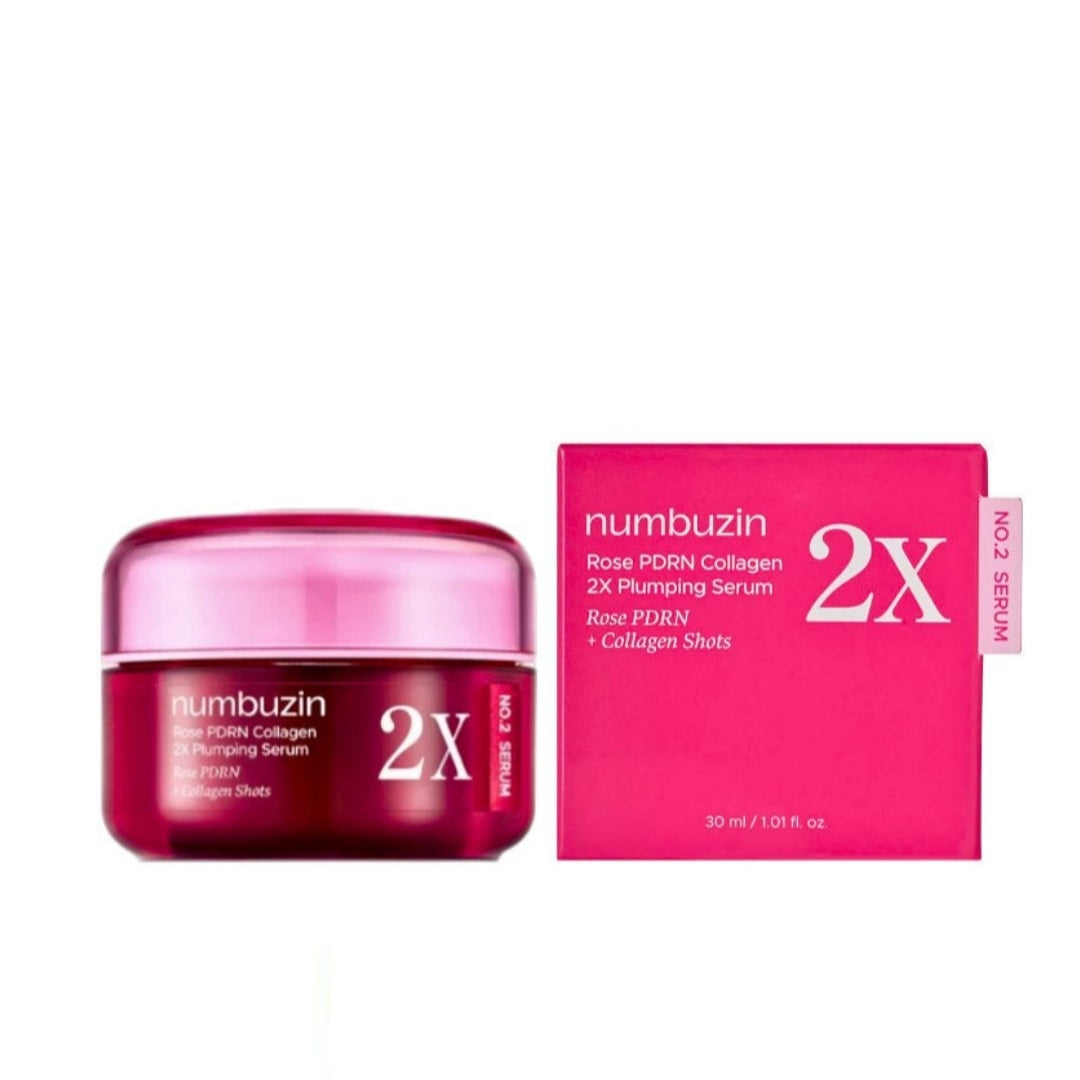 Numbuzin No.2 Rose Pdrn Collagen 2x Plumping Serum 30ml