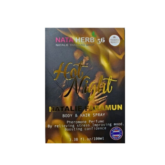 Nata Herbs 56 Hot Night Natalie Faramaun Body & Hair Spray 100ml