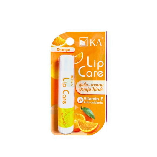 Ka Lip Care Orange Fragrances With Vitamin E Moisturizing 3.5g