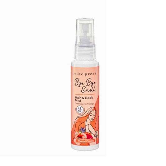 Press Bye Bye Smell Hair & Body Mist Floral Fruity 60ml