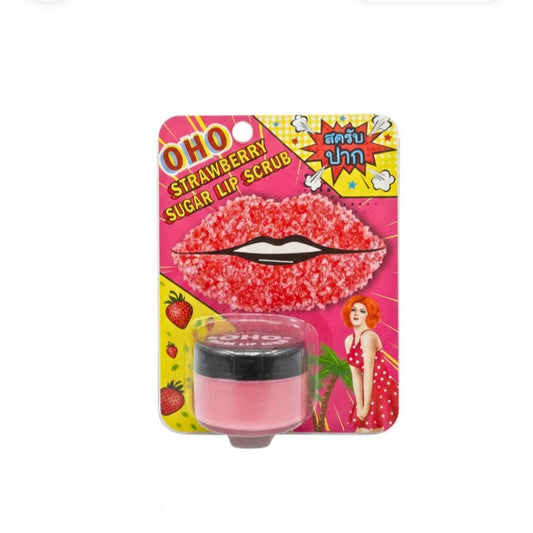 Oho Strawberry Lip Scrub 25g