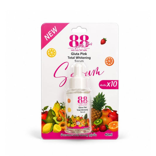 White Plus Gluta Pink Total Whitening Serum 40ml