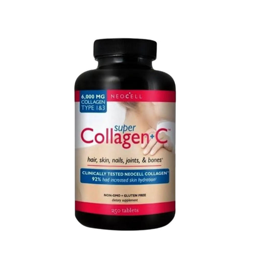 Neocell Super Collagen+c 6000mg Collagen (type 1&3) 250tablets
