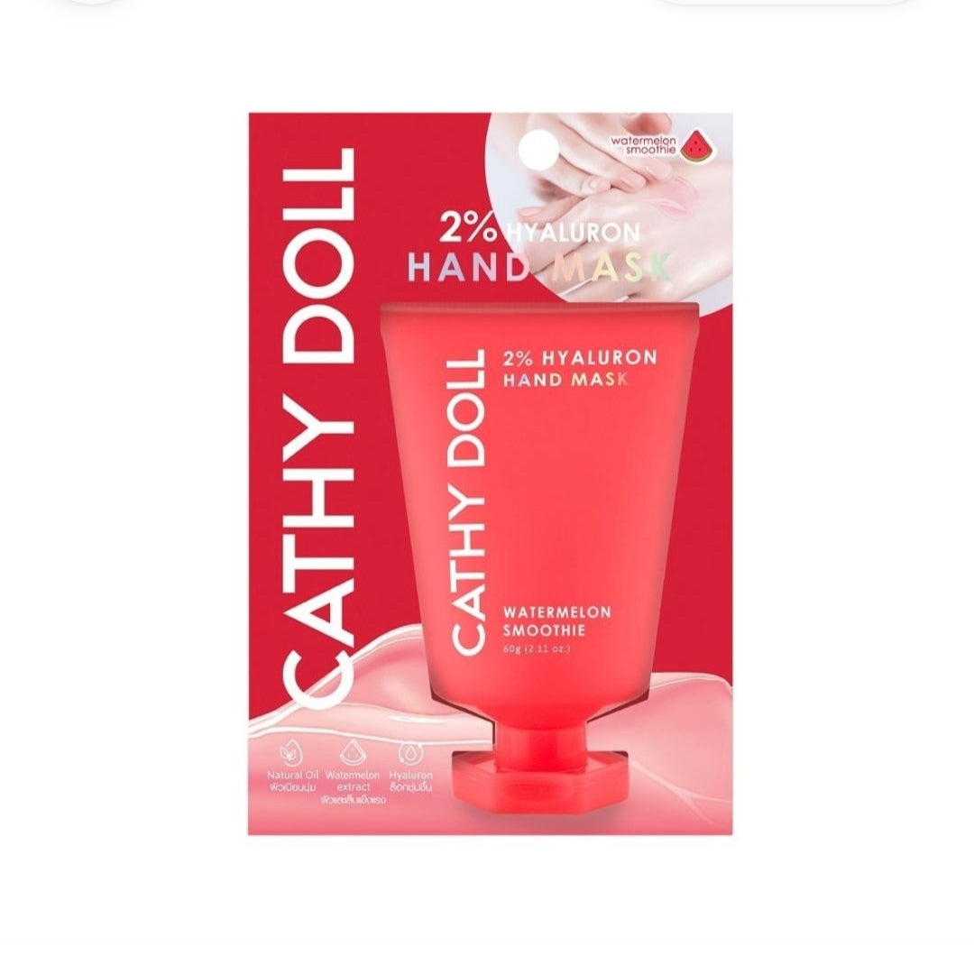 Cathy Doll 2% Hyaluron Hand Mask Watermelon Smoothie 60g