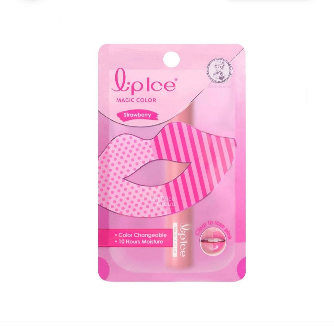 Mentholatum Lip Ice Sheer Colour Lip Balm Strawberry 2g