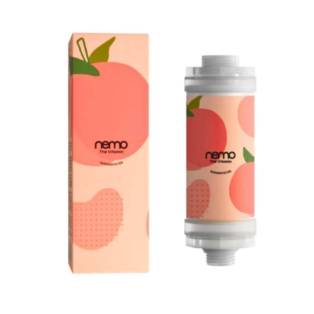 Nemo Vitamin Shower Filter Heart Peach 160ml