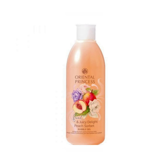 Oriental Princess Fresh & Juisy Delight Peach Sorbet Bubble Gel 250ml