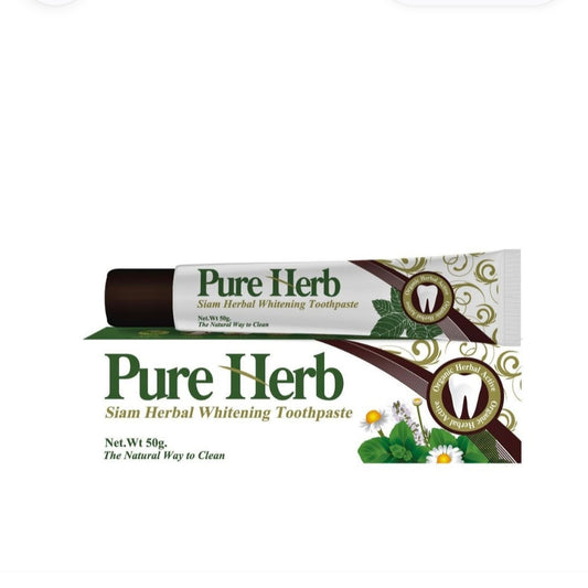 Pure Herb Siam Herbal Whitening Tootpaste 50g