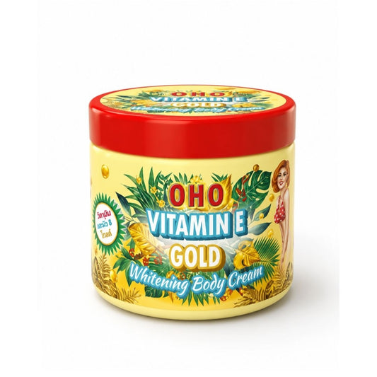 Oho Vitamin E Gold Whitening Body Cream 300g