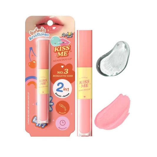 Lemon Me Kiss Me Again Duo Lip No.3 Romantic Kiss 3.2g