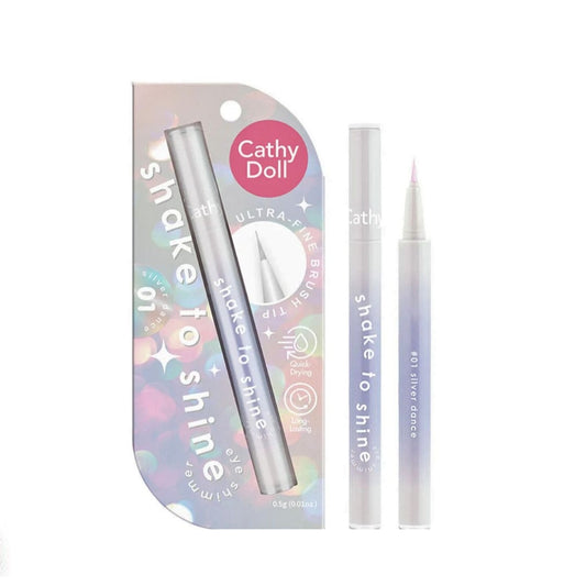 Cathy Doll Shake To Shine Eye Shimmer Silver Dance (01) 0.5g