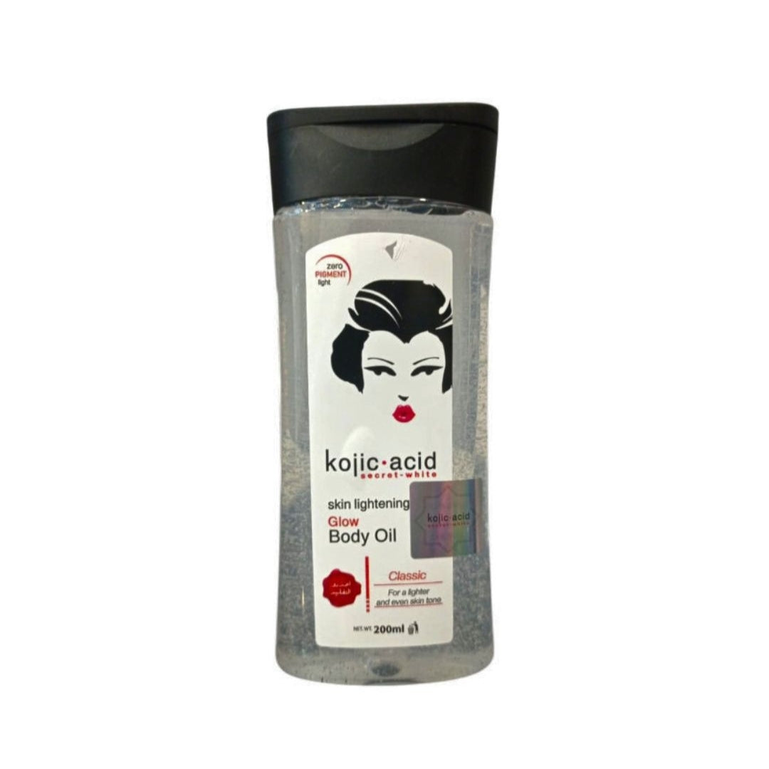 Kojic Acid Skin Lightening Glow Body Oil 200ml