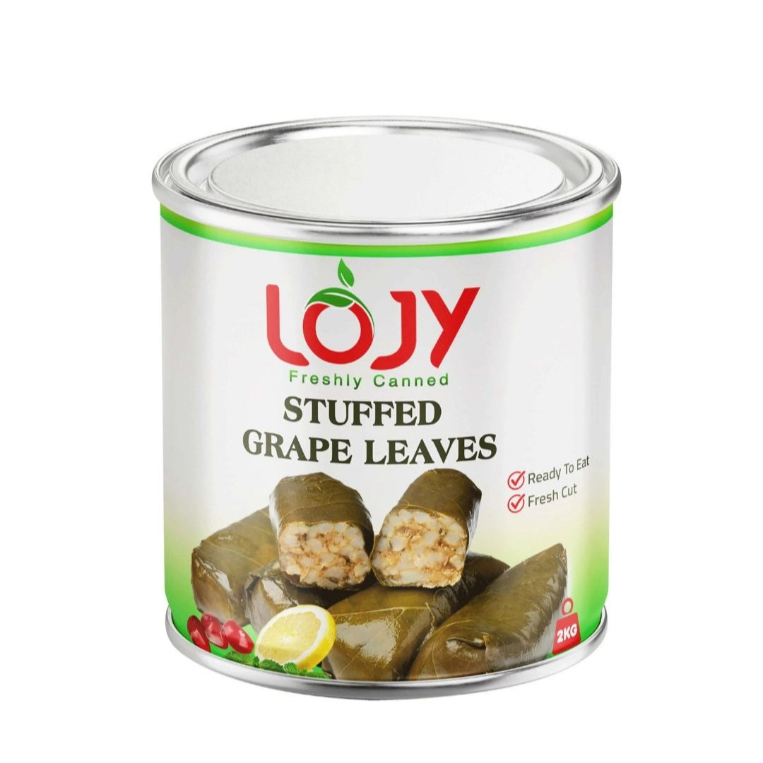 Lojy Stuffed Vine Leaves With Rice 2kg