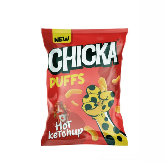 Chicka Puffs Hot Ketchup 40g