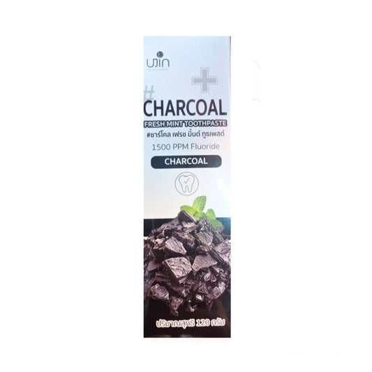 Charcoal Fresh Mint Toothpaste 1500 Ppm Fluoride 120ml