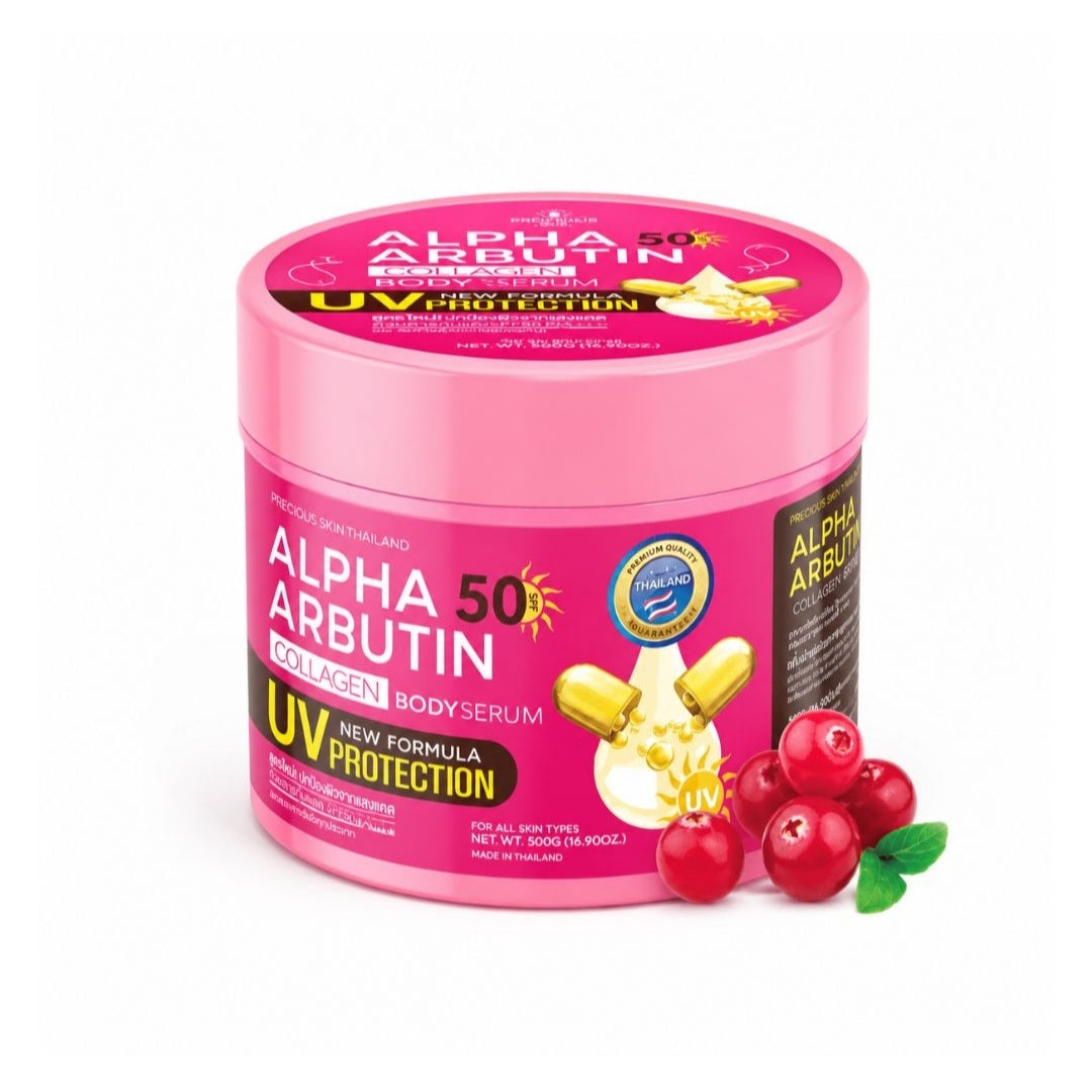 Precious Skin Alpha Arbutin Collagen Body Serum Spf50 500g