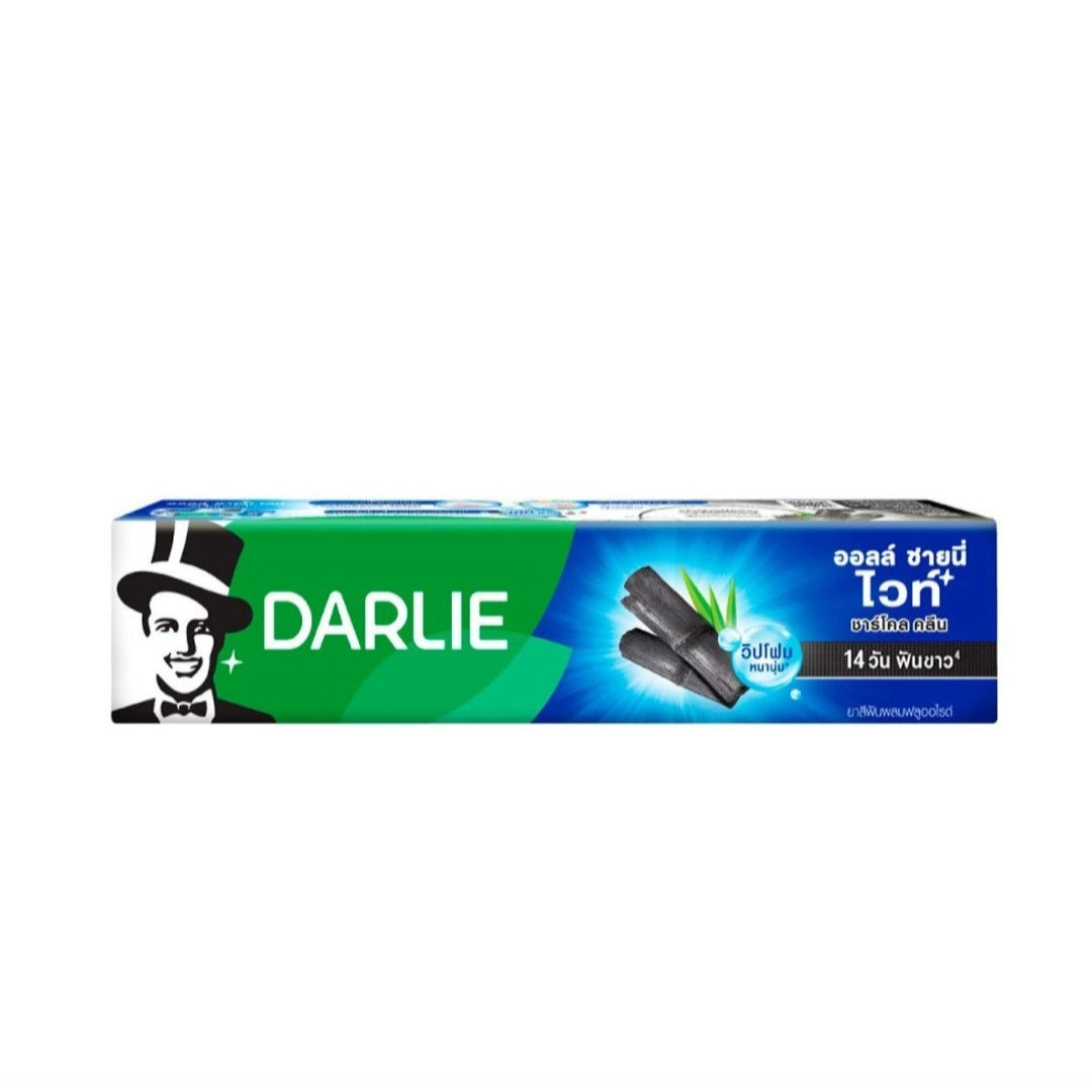 Darlie Toothpaste All Shiny White Charcoal Clean 140g