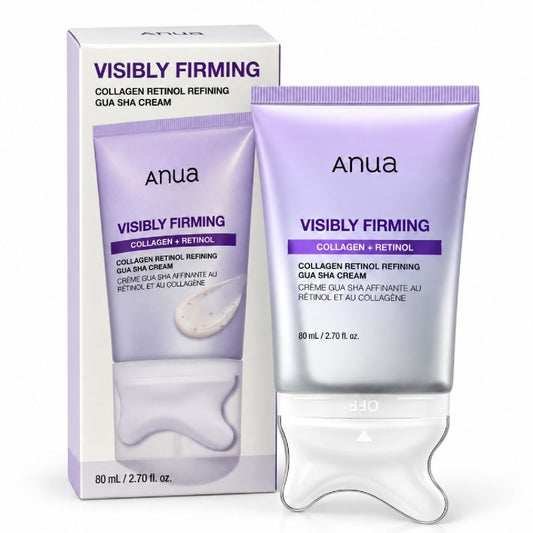 Anua Visibly Firming Collagen Retinol Refining Gua Sha Cream 80ml