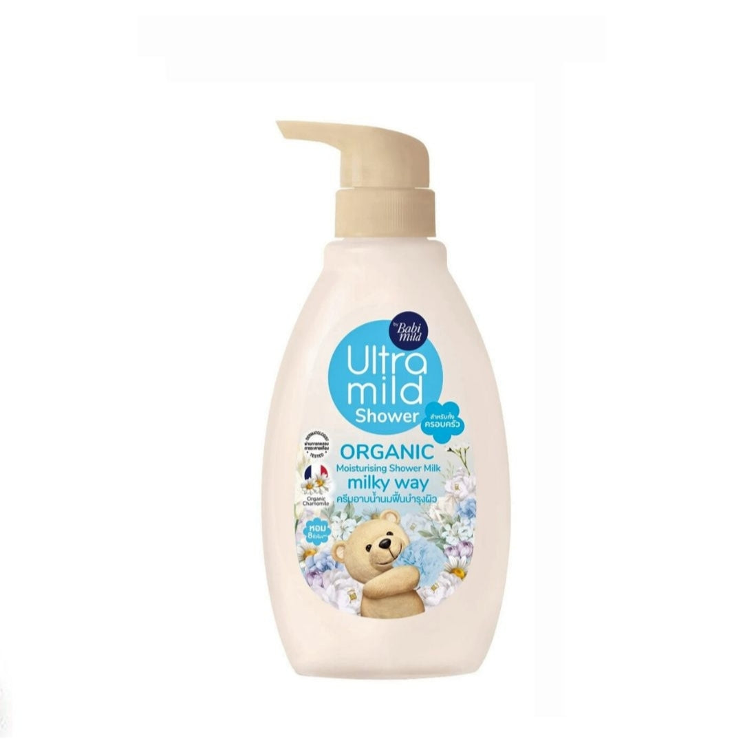 Ultra Mild Shower Organic Milky Way 380ml