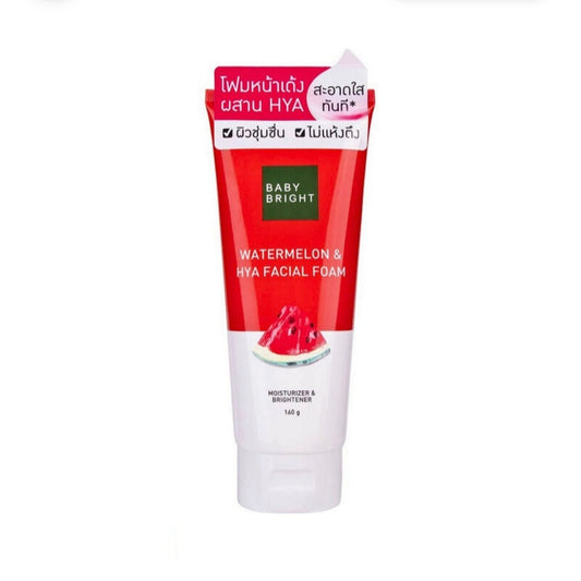Baby Bright Watermelon & Hya Facial Foam 160g
