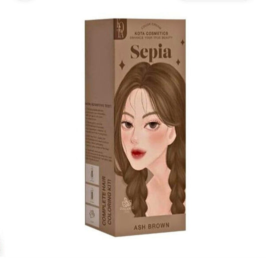 Kota Cosmetics Sepia Color Cream Ash Brown 100ml